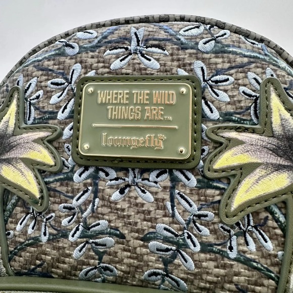 NWT Loungefly Max & The Wild Things Children's Classic Backpack - Picture 5 of 9